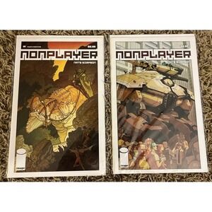 NONPLAYER‎ #1 and #2 . IMAGE Comics. Nate Simpson